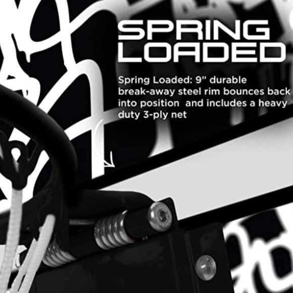 AND 1 Over the Door Mini Hoop - Picture 4 of 4